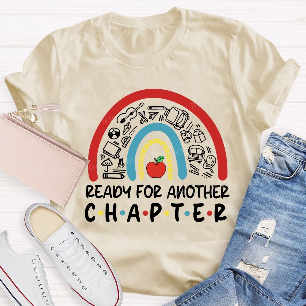 Ready For Another Chapter Reetired Teacher T-shirt