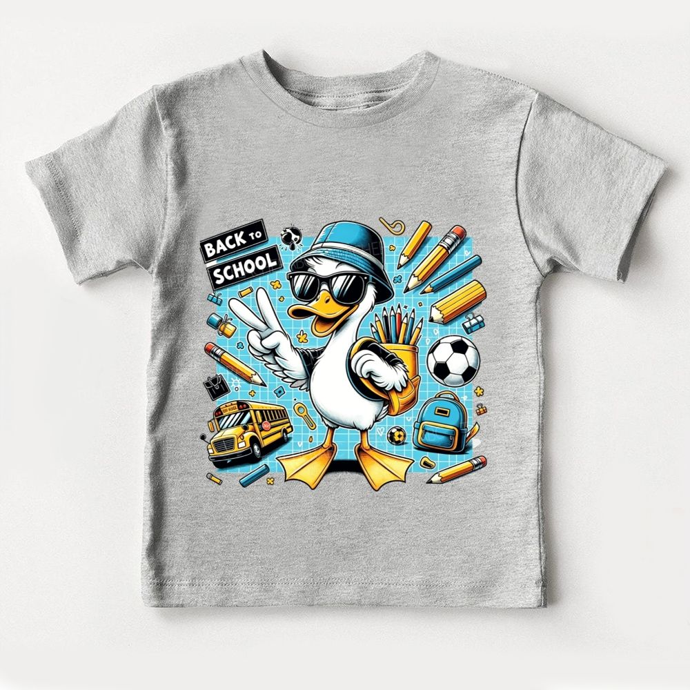Cool Duck Back To School Toddler T-shirts