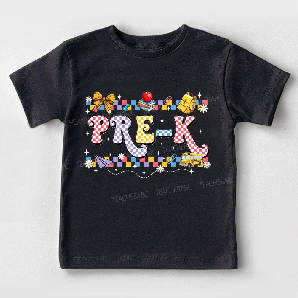 Personalized Grade Pre-K Where The Fun Begins Toddler T-shirts