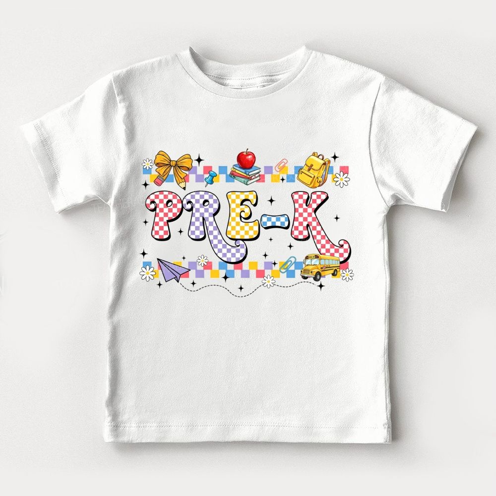 Personalized Grade Pre-K Where The Fun Begins Toddler T-shirts