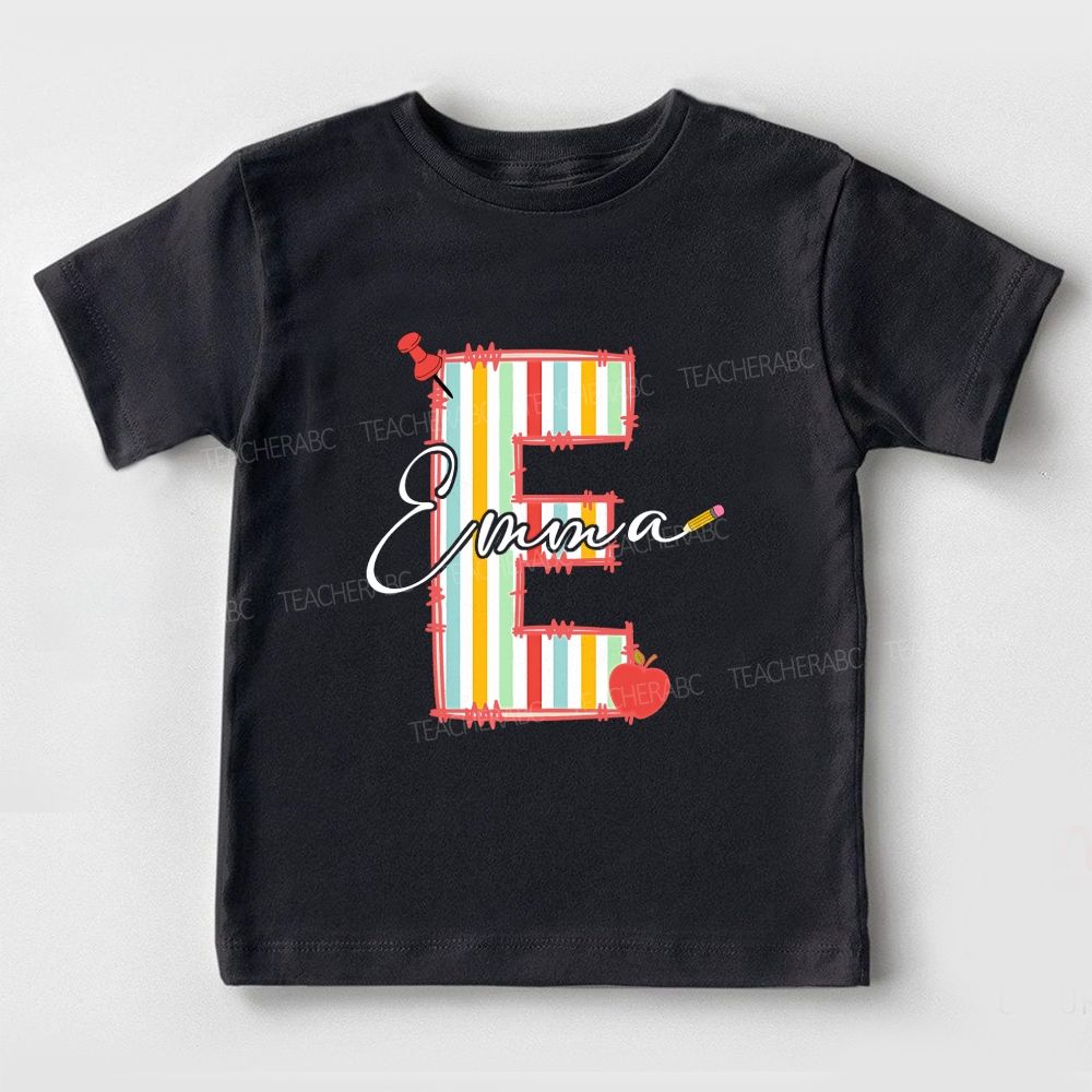 Personalized Name Little Learner Big Dreams Toddler T-shirts