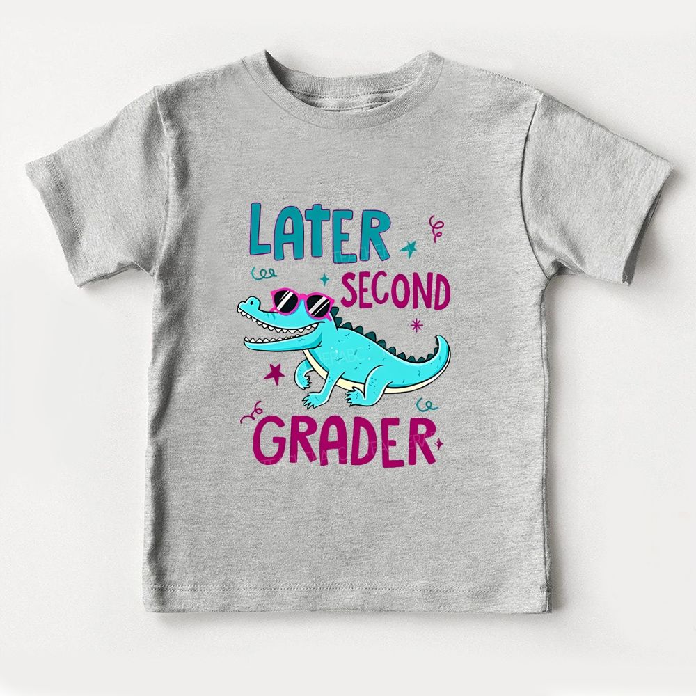 Personalized Grade Later Second Grader Toddler T-shirts