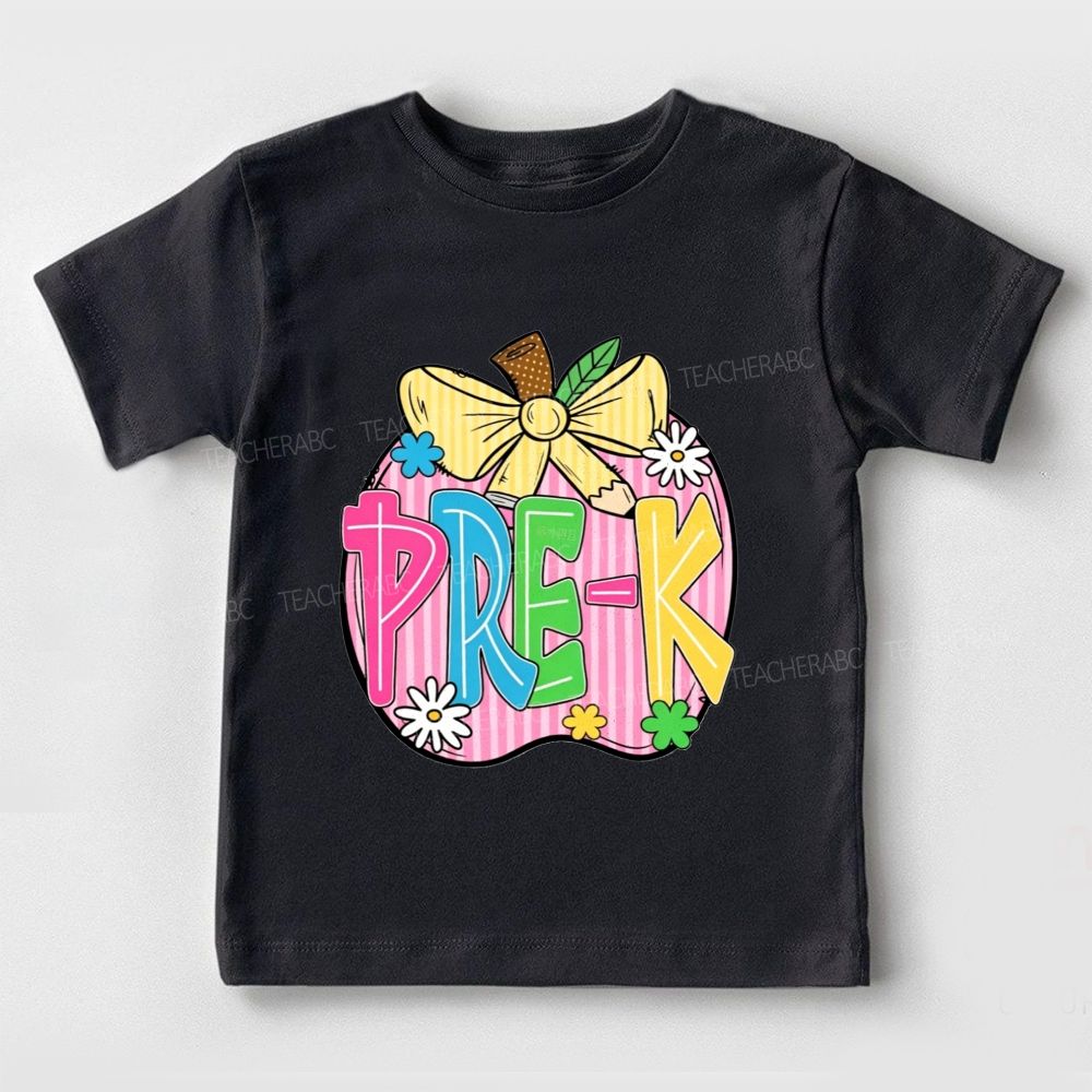 Personalized Grade Little Pre-K Star Toddler T-shirts