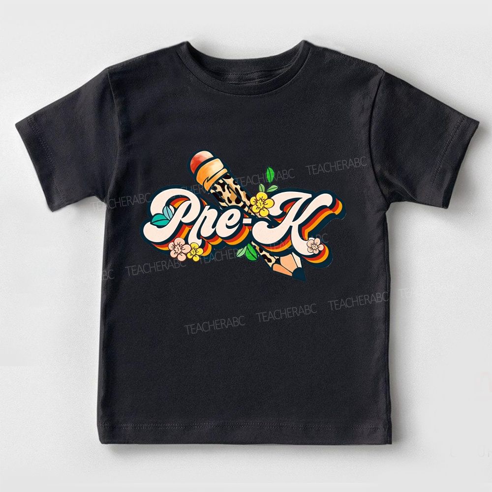 Personalized Grade Wild And Ready For Pre-K Toddler T-shirts