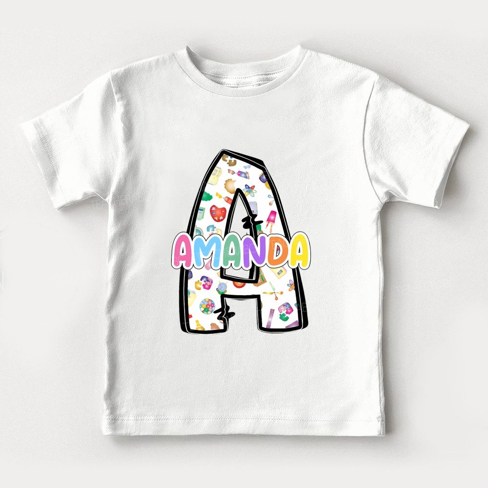 Personalized Name Little Learner Toddler T-shirts