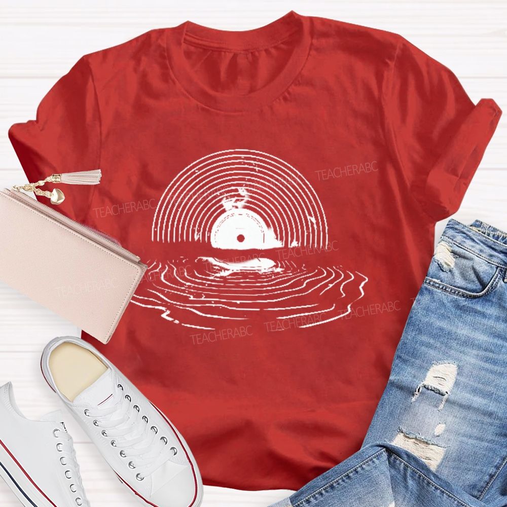 Music Records  Teacher T-shirt