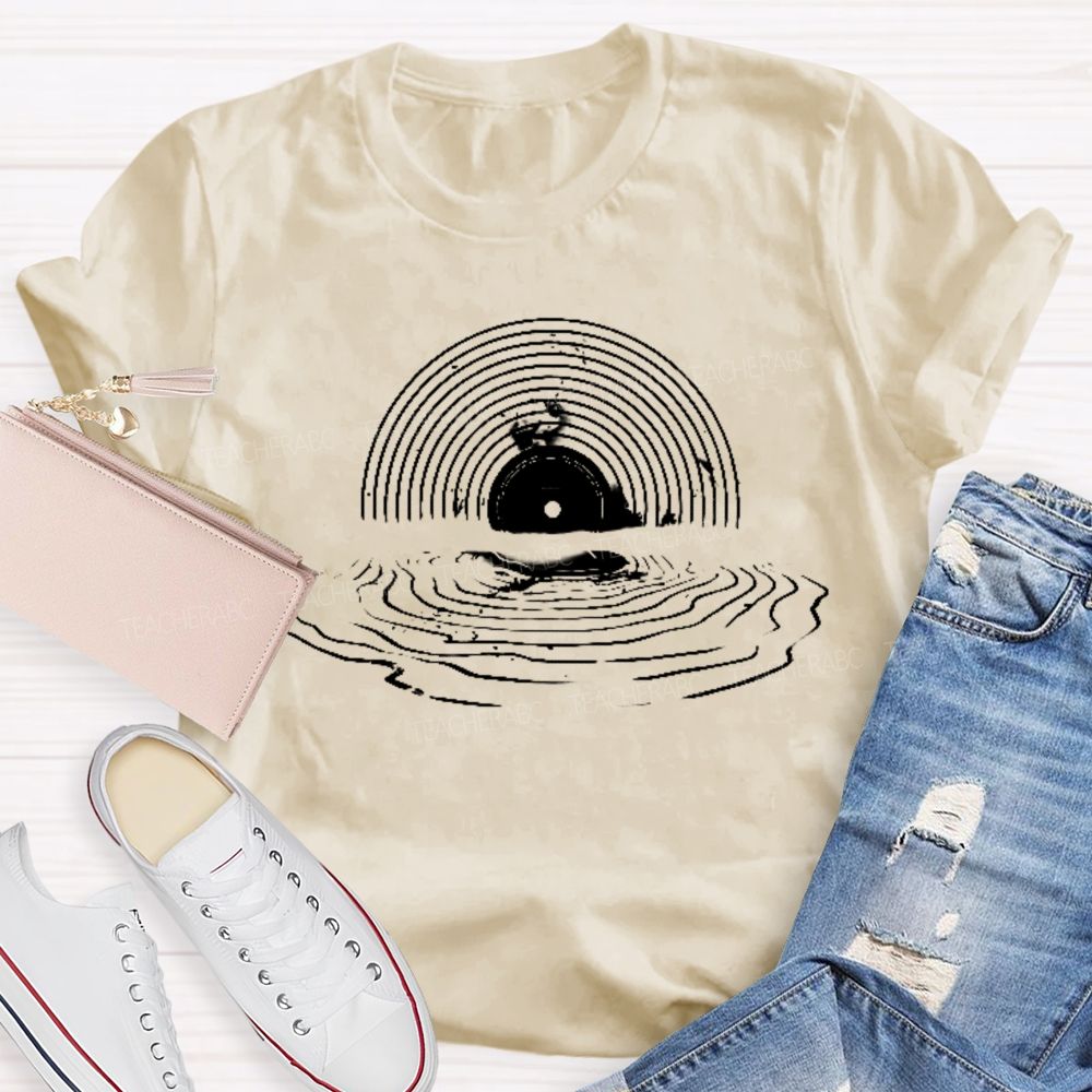 Music Records  Teacher T-shirt
