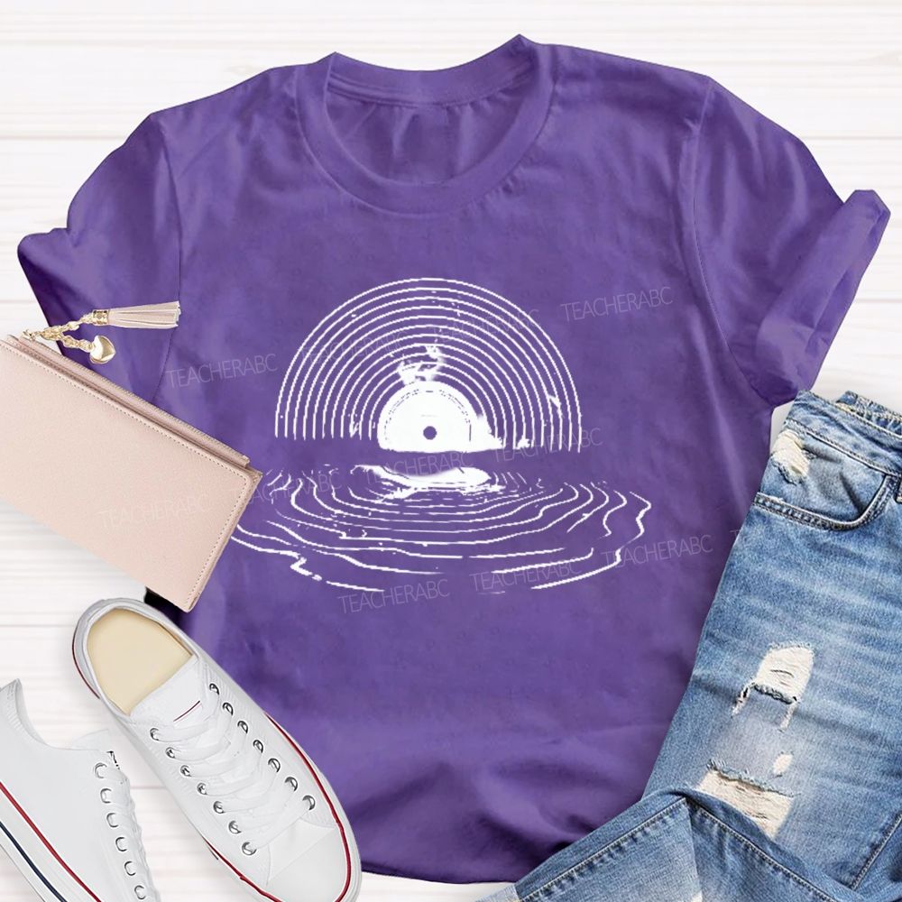 Music Records  Teacher T-shirt