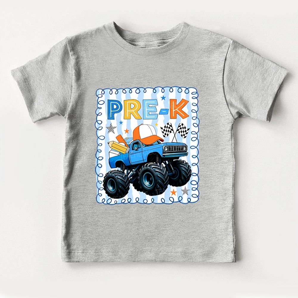 Personalized Grade Cool Sunglasses Bus Kindergarten Toddler T-shirts
