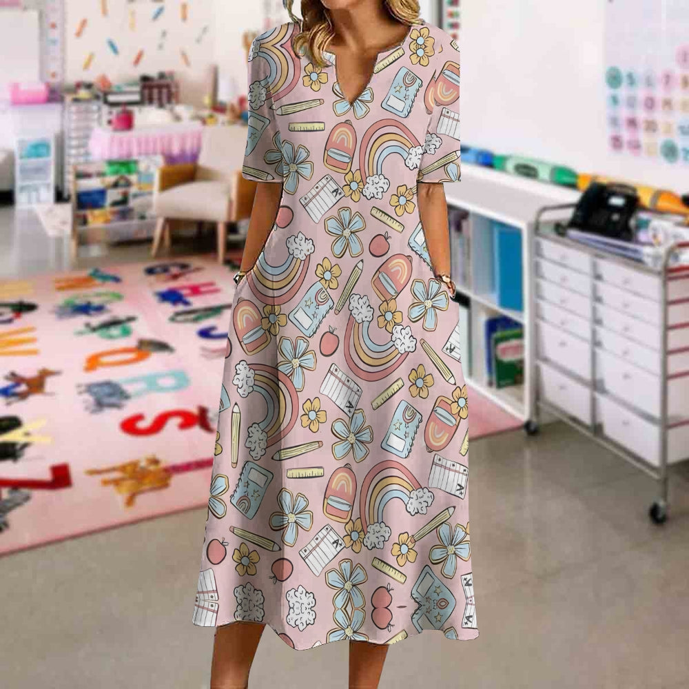 A Teacher'S Busy Daily Routine Dress