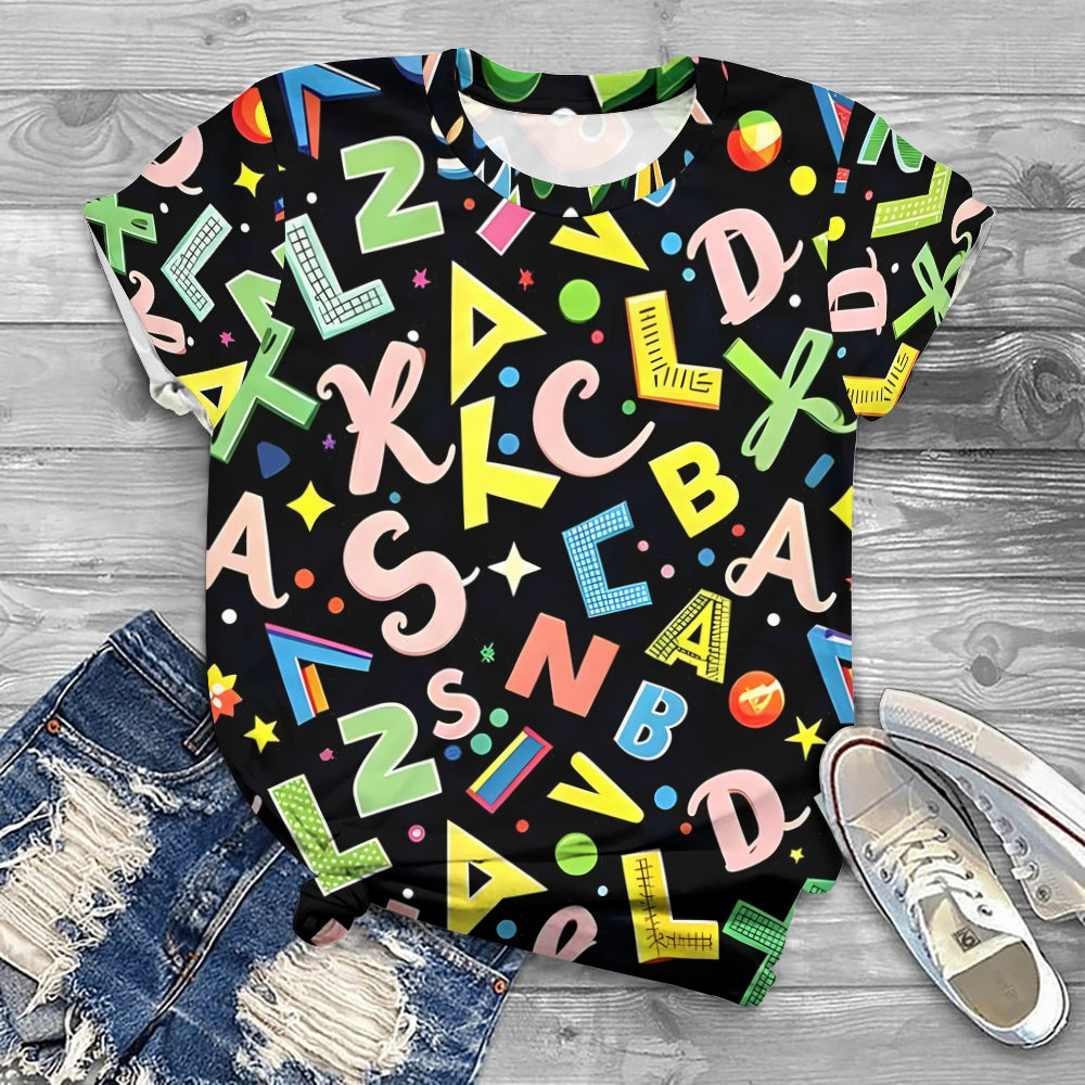 Teachers Life Style Printed T-Shirt