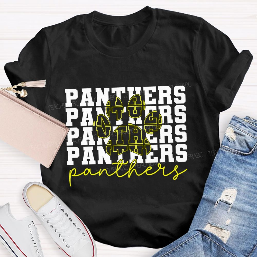 Personalized  mascot Simplified characters Teacher T-shirt