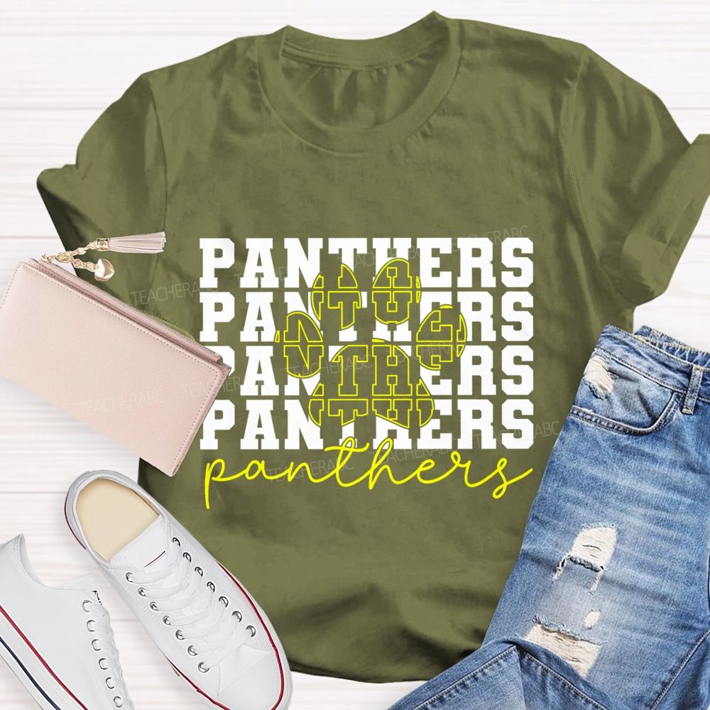 Personalized  mascot Simplified characters Teacher T-shirt