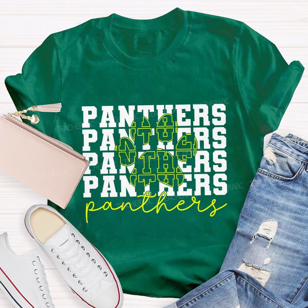 Personalized  mascot Simplified characters Teacher T-shirt