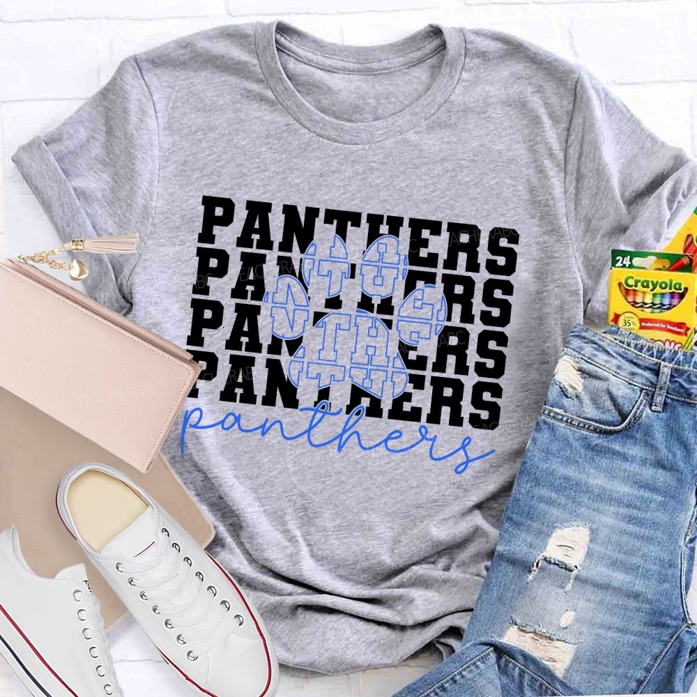 Personalized  mascot Simplified characters Teacher T-shirt
