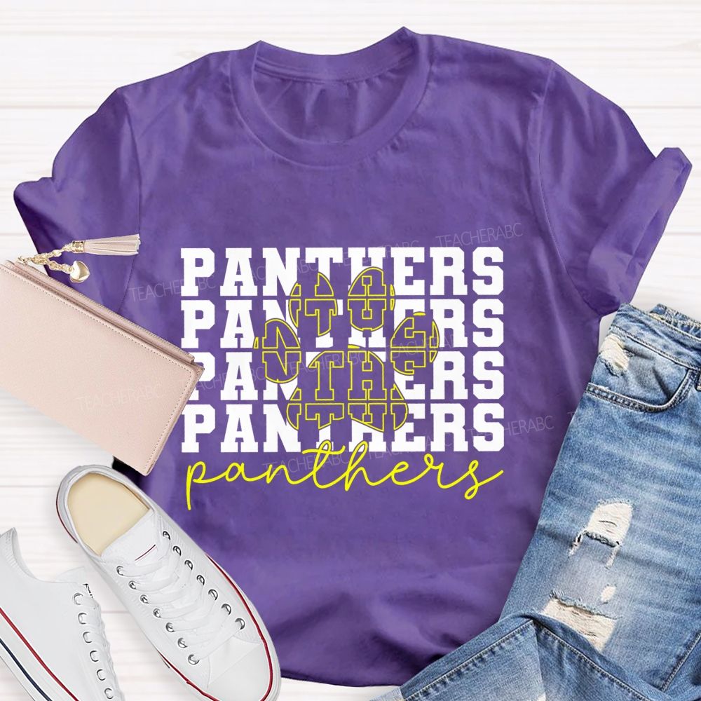 Personalized  mascot Simplified characters Teacher T-shirt