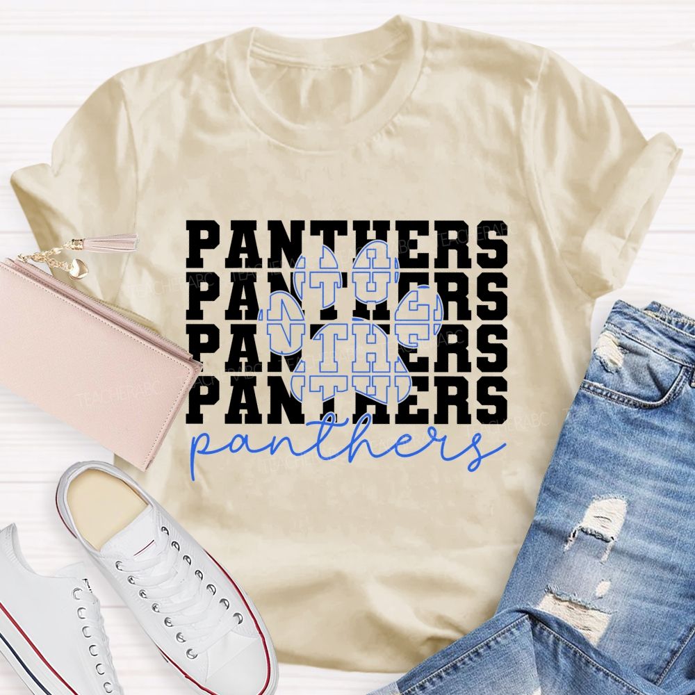 Personalized  mascot Simplified characters Teacher T-shirt