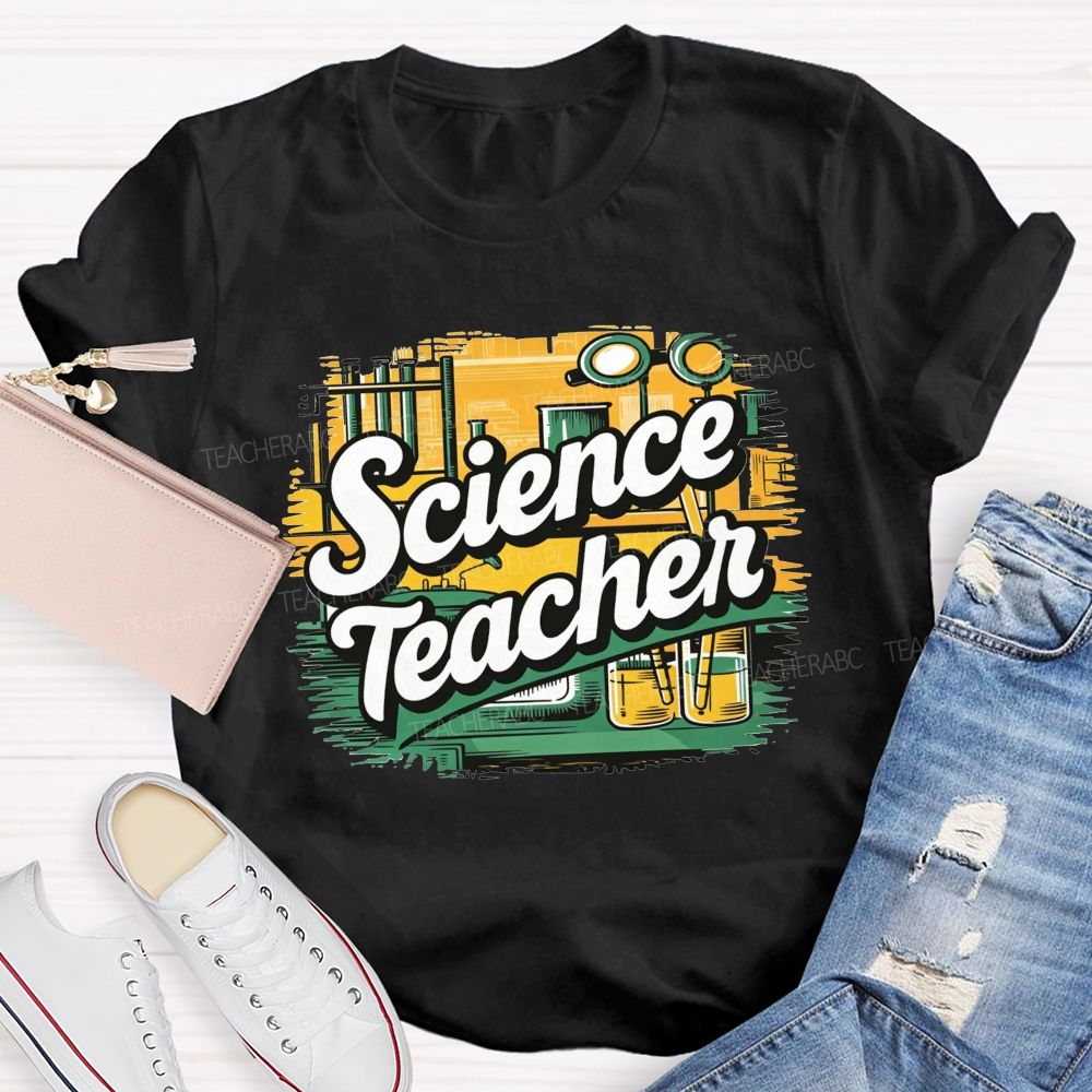 Science Teacher Lab Equipment Teacher T-shirt