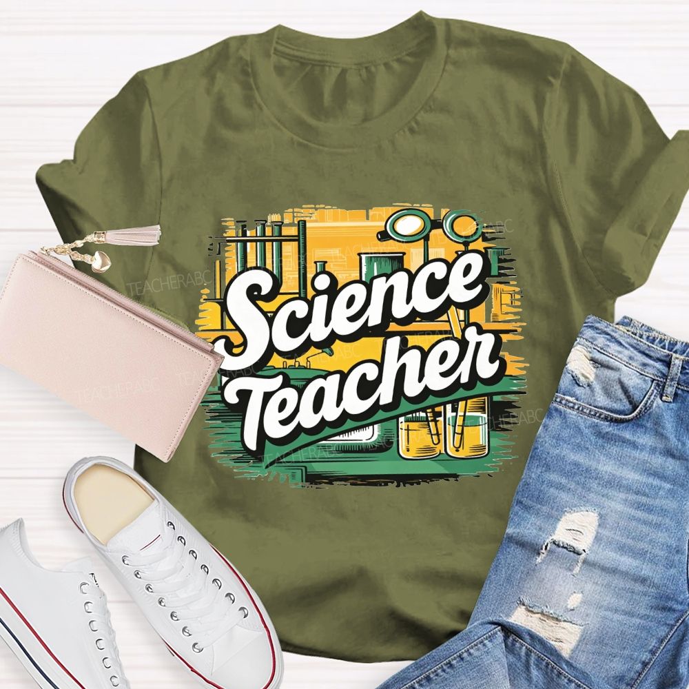 Science Teacher Lab Equipment Teacher T-shirt