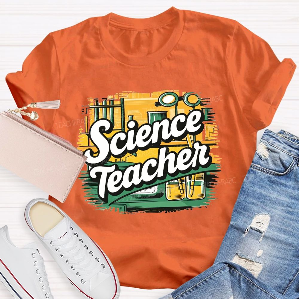 Science Teacher Lab Equipment Teacher T-shirt