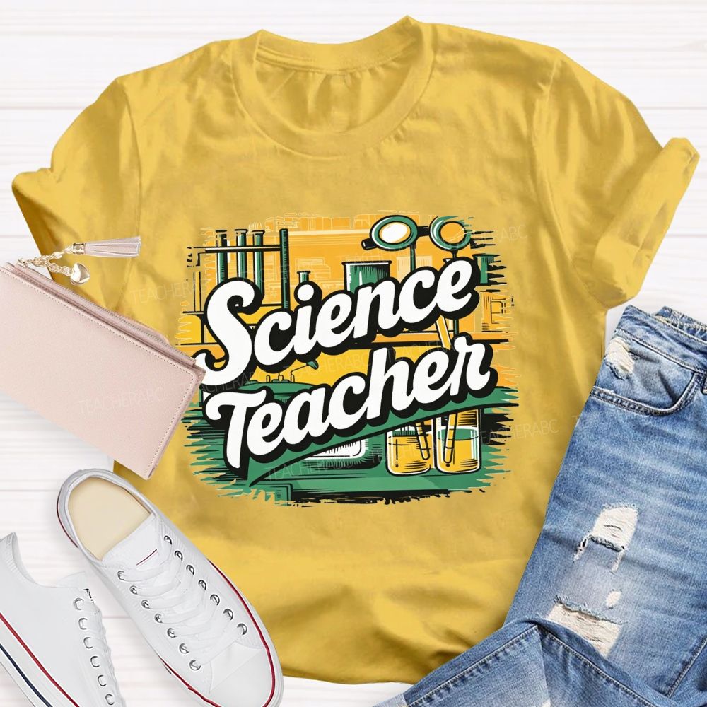 Science Teacher Lab Equipment Teacher T-shirt