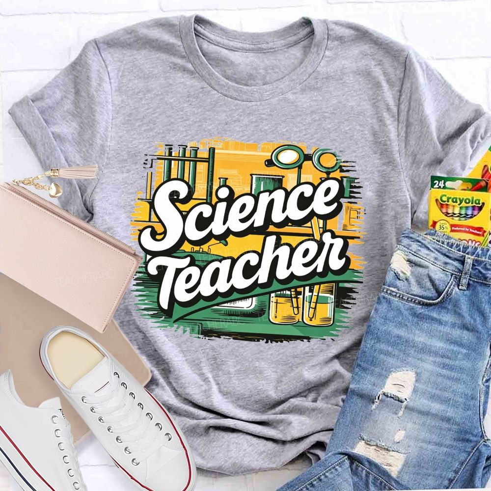 Science Teacher Lab Equipment Teacher T-shirt