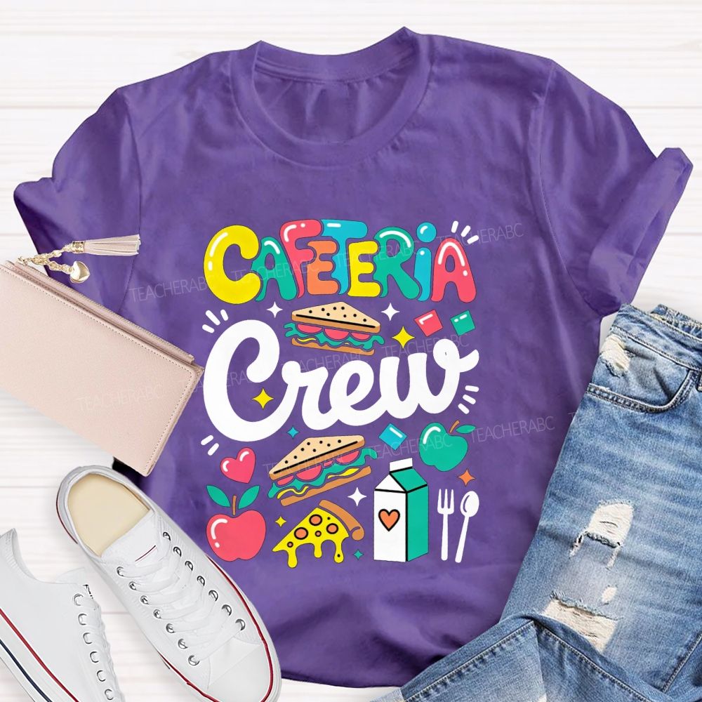 Cafeteria Crew School Lunch Lady Staff Appreciation T-shirt