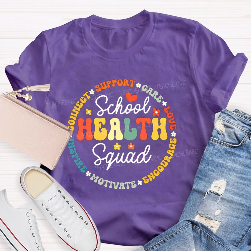 School Health Squad Teacher T-Shirt