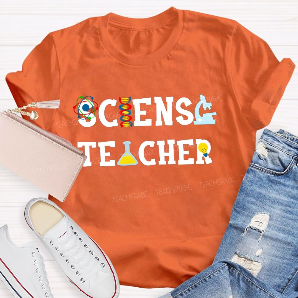 Science Reagent Bottle Teacher T-Shirt