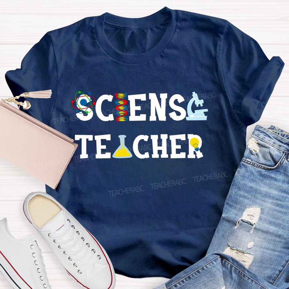 Science Reagent Bottle Teacher T-Shirt