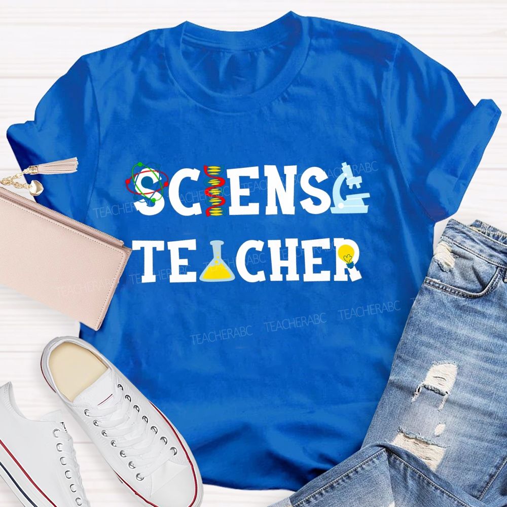 Science Reagent Bottle Teacher T-Shirt