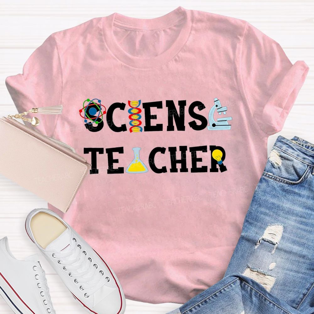 Science Reagent Bottle Teacher T-Shirt