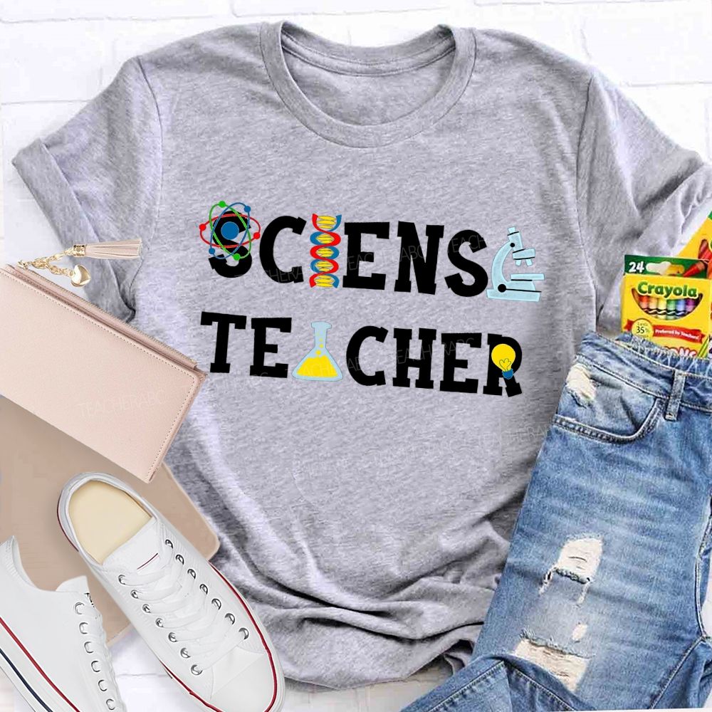 Science Reagent Bottle Teacher T-Shirt