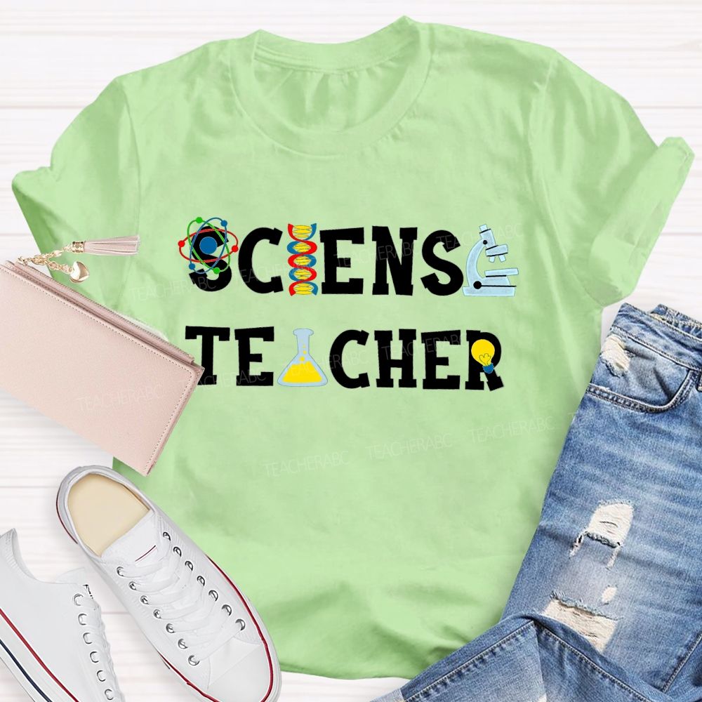 Science Reagent Bottle Teacher T-Shirt