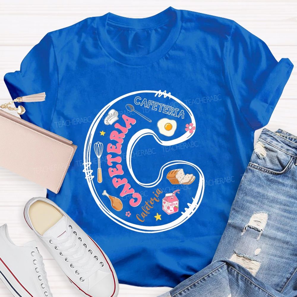 Cafeteria Back To School Milk Bread Teacher T-Shirt