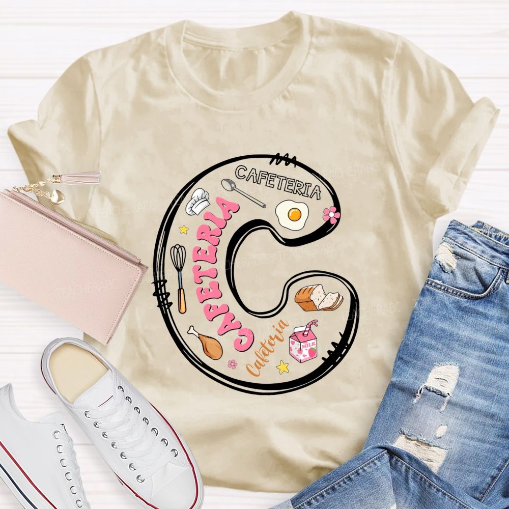 Cafeteria Back To School Milk Bread Teacher T-Shirt