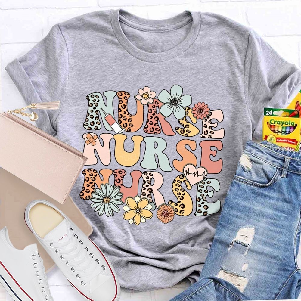 Forever A Nurse Heartbeat And Healing T-shirt