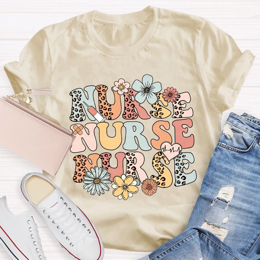 Forever A Nurse Heartbeat And Healing T-shirt