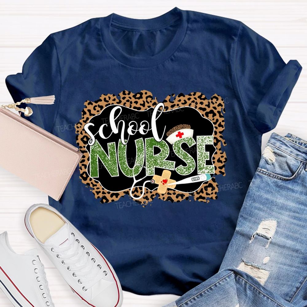 School Nurse Heart Of The Campus T-shirt