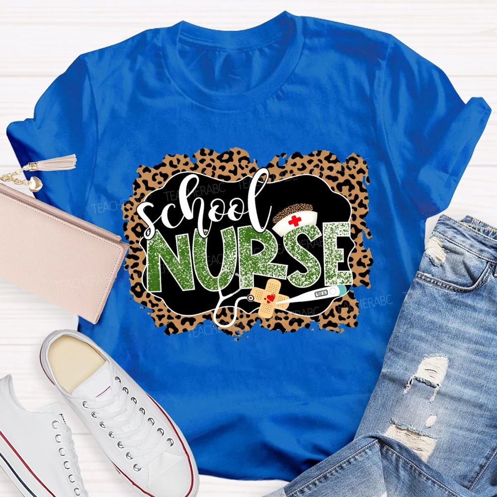 School Nurse Heart Of The Campus T-shirt