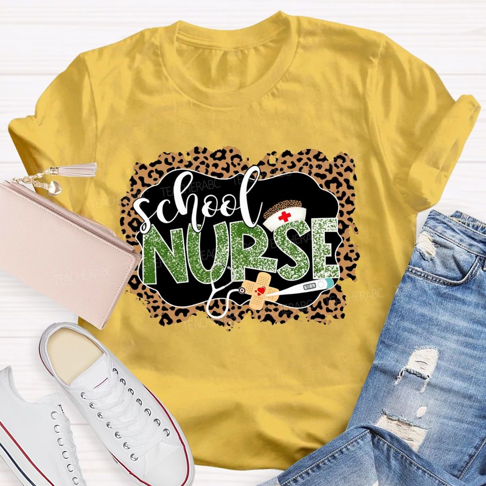 School Nurse Heart Of The Campus T-shirt