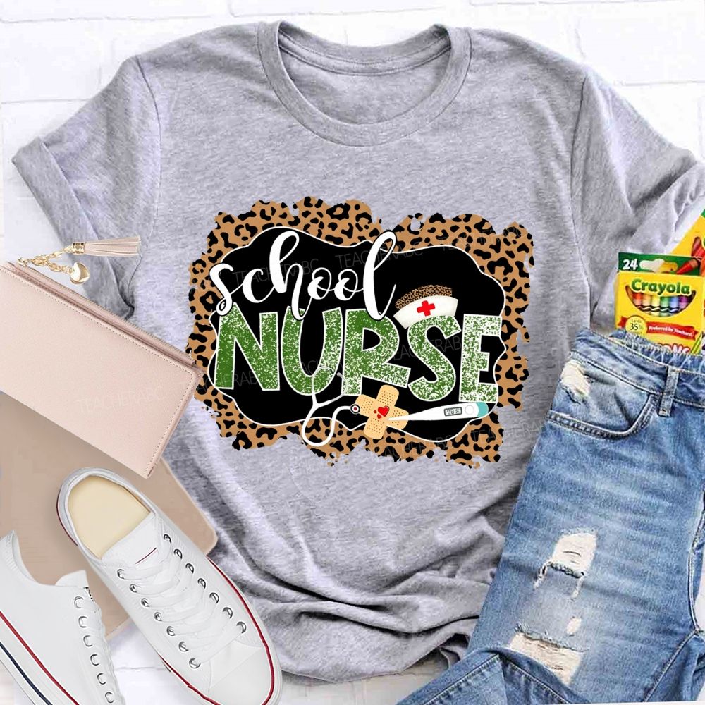 School Nurse Heart Of The Campus T-shirt