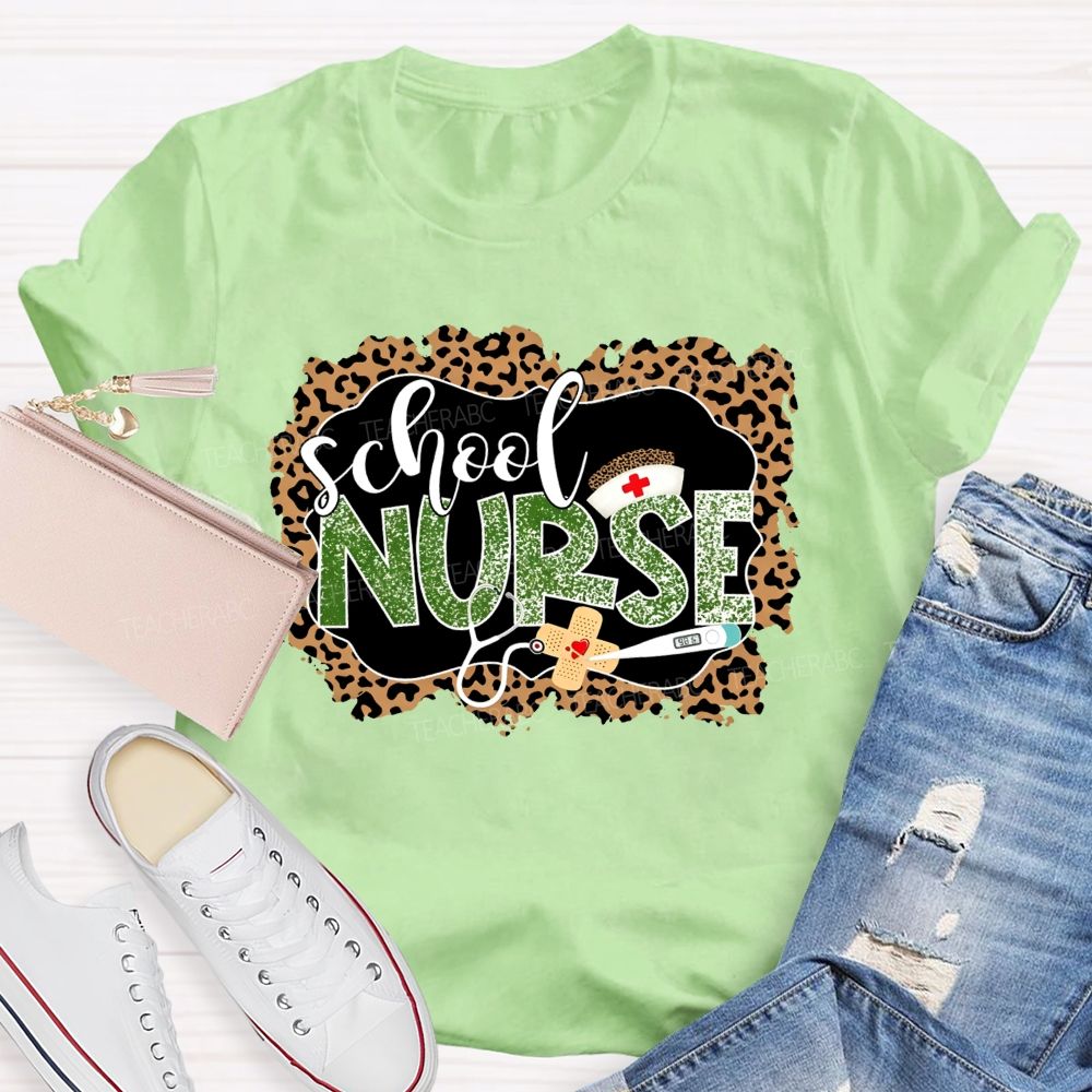 School Nurse Heart Of The Campus T-shirt