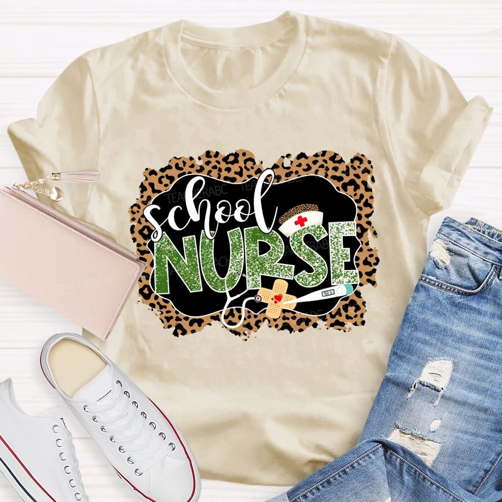 School Nurse Heart Of The Campus T-shirt