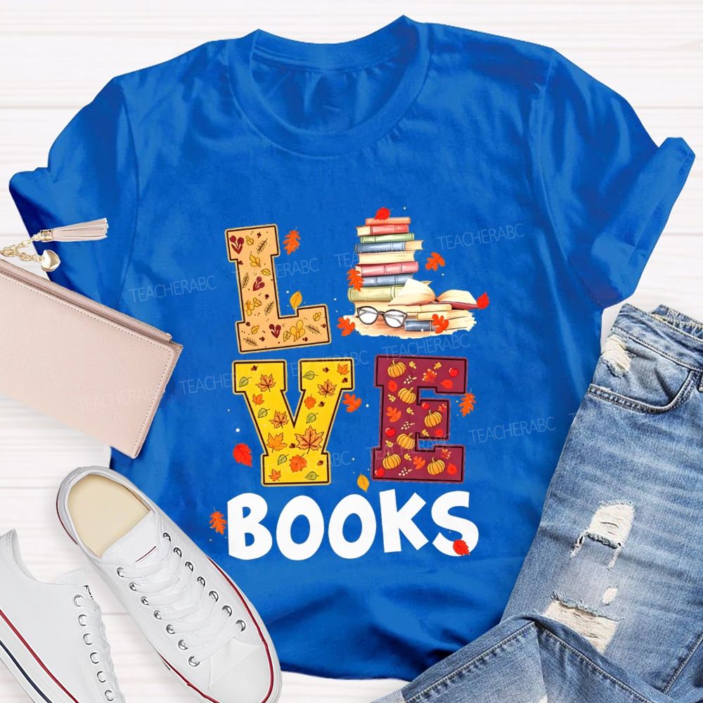 Fall In Love With Books All Over Again One Page At A Time T-shirt