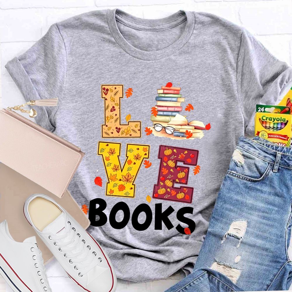 Fall In Love With Books All Over Again One Page At A Time T-shirt