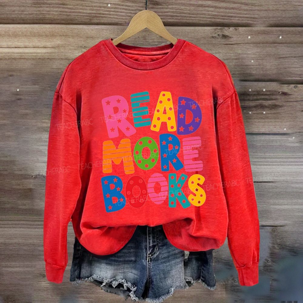 Read More Books Little Star Strip Sweatshirt