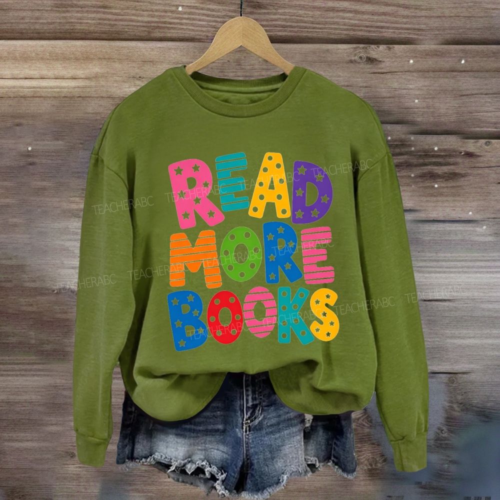 Read More Books Little Star Strip Sweatshirt