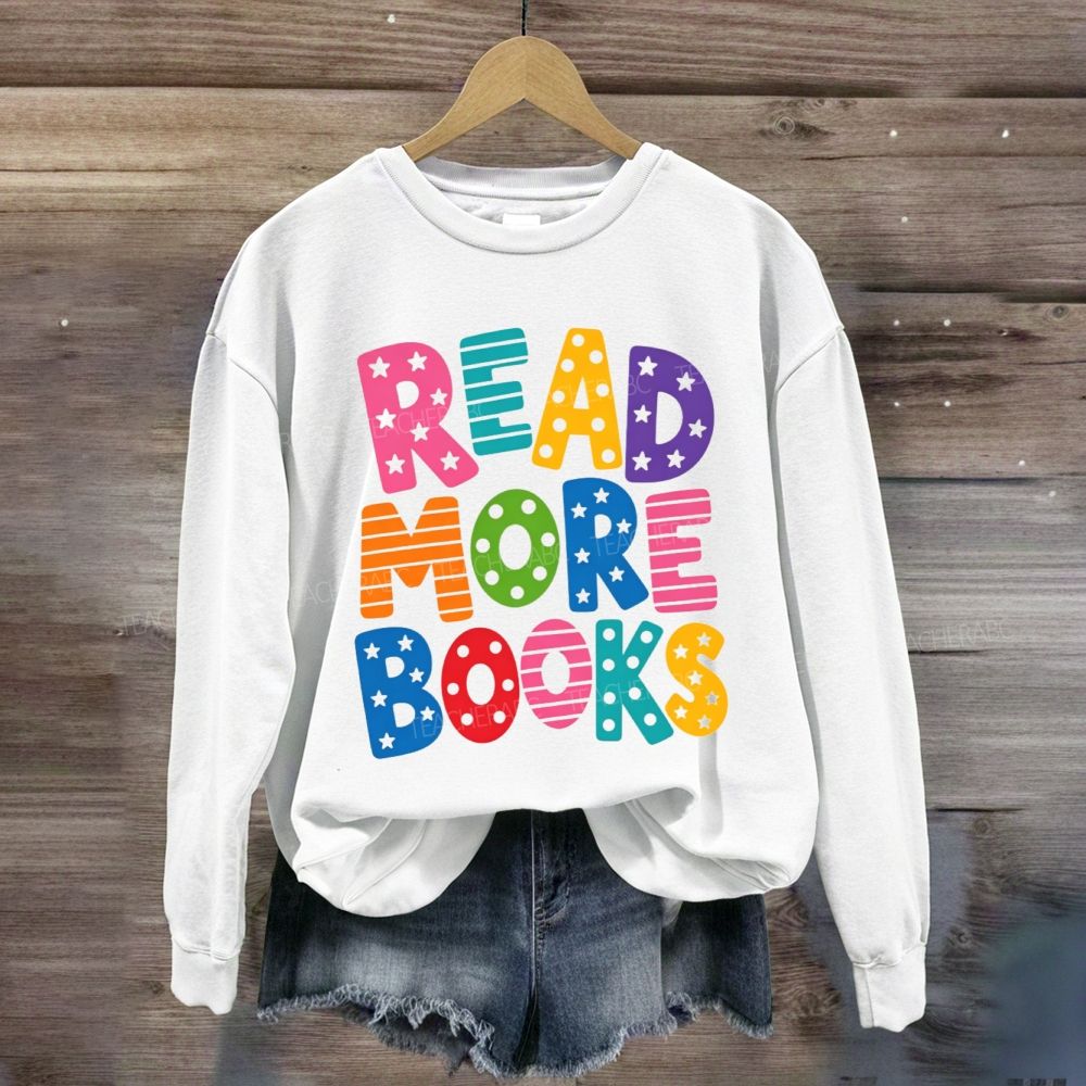 Read More Books Little Star Strip Sweatshirt