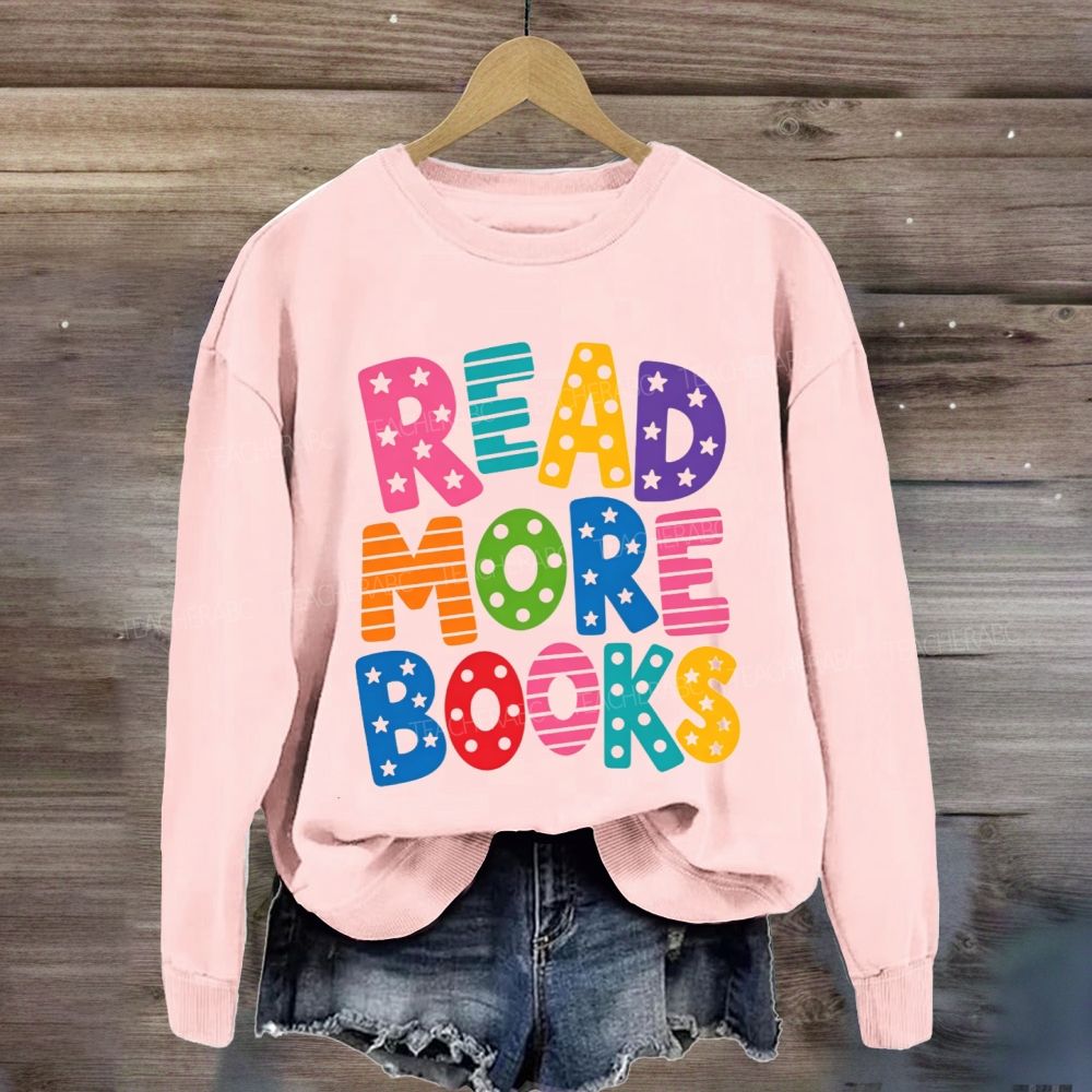Read More Books Little Star Strip Sweatshirt